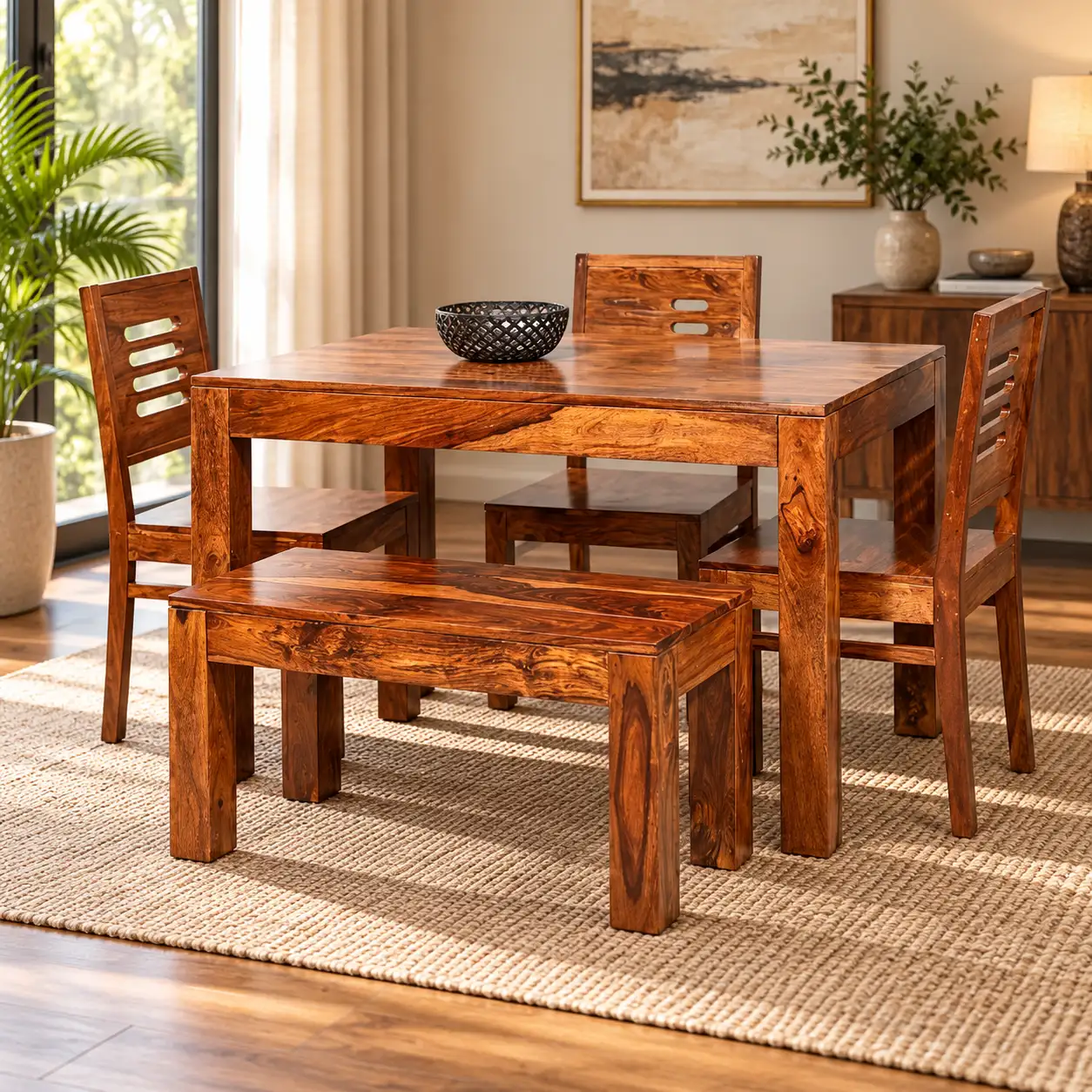 Amber Frame Dining Set