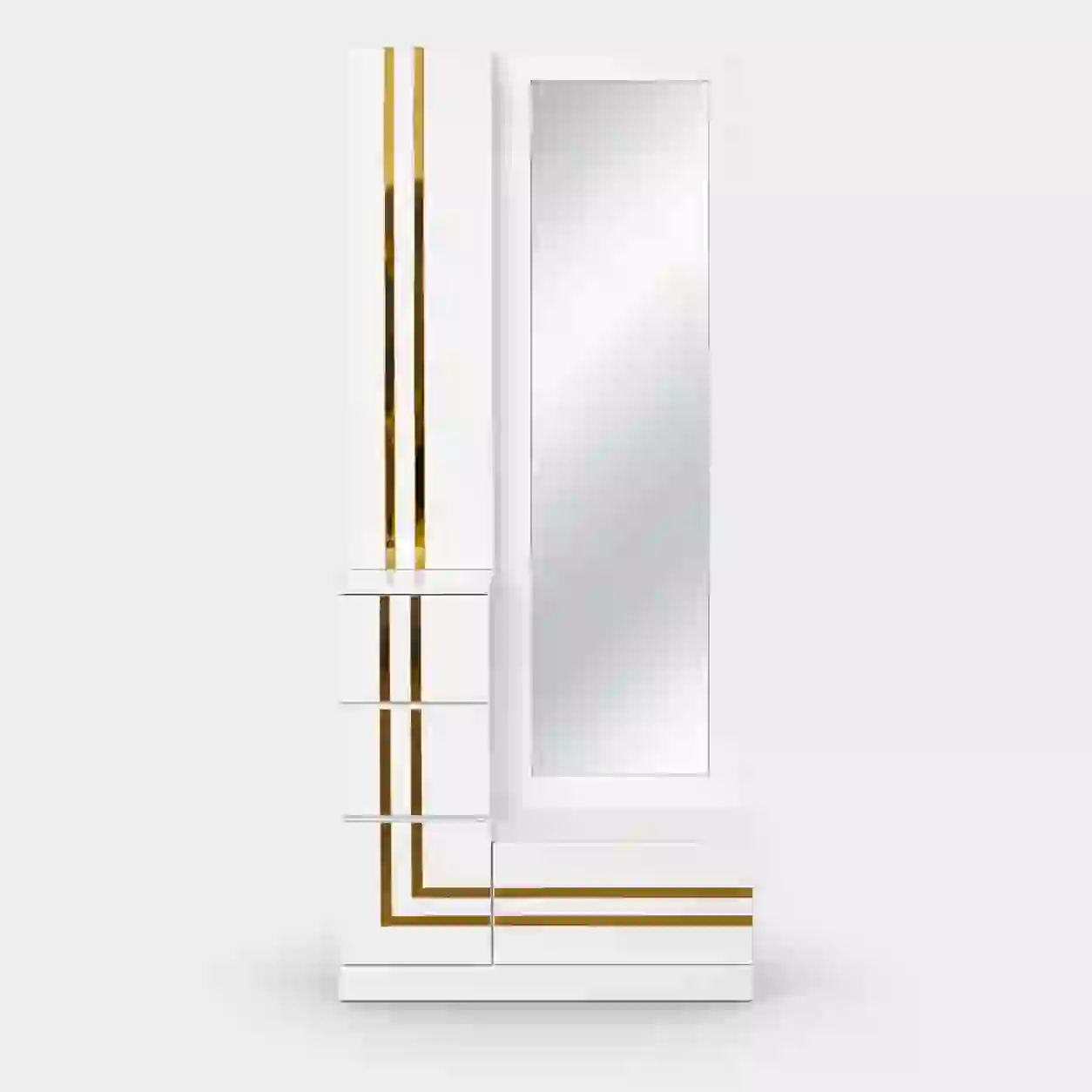 Aurelia Full-Length Mirror Wardrobe