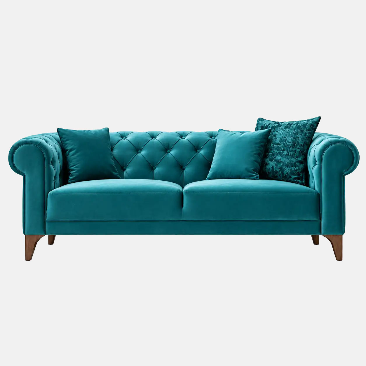 Peacock Chesterfield Sofa