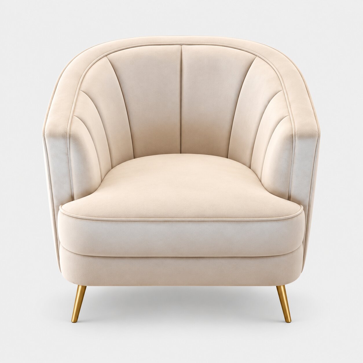 Alba Curve Accent Chair