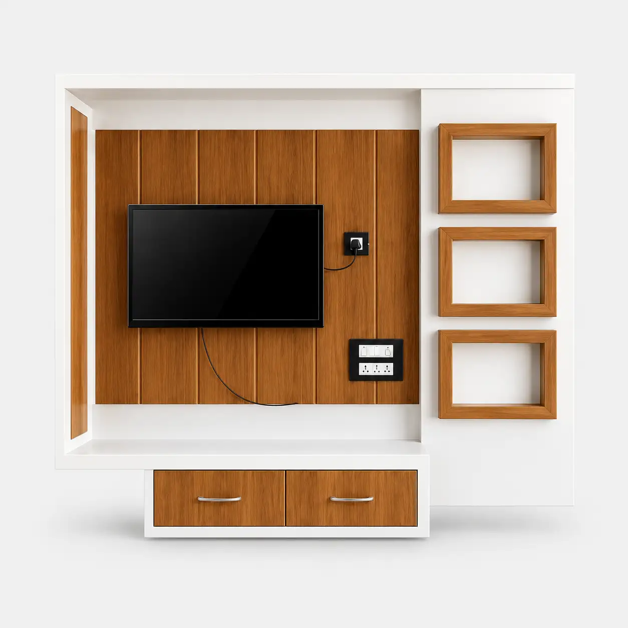Aureole Frame TV Unit